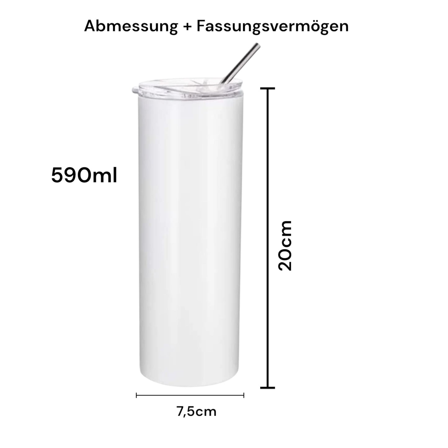 Edelstahl Thermobecher "Bubble Cow" To Go (590ml), Spülmaschinenfest