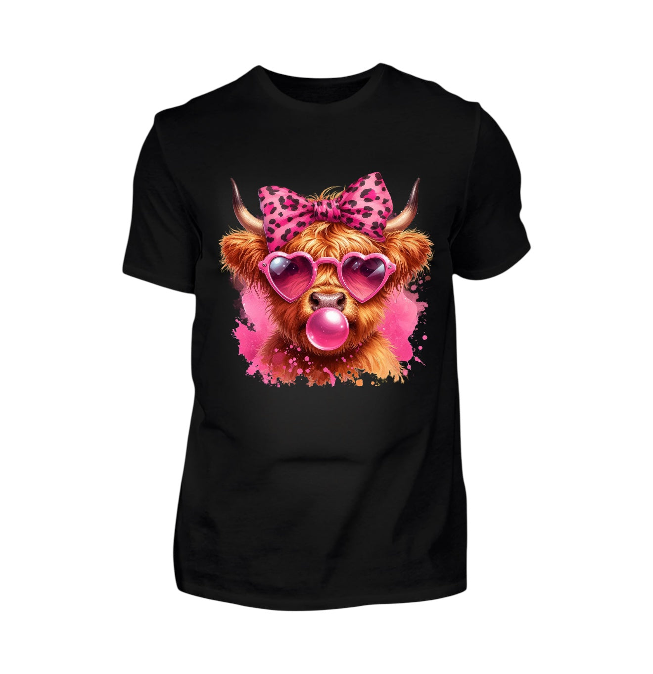 T-Shirt - Party-Shirt - T-Shirt „Bubble Cow“  - Malle 2025, lustiges Party Shirt, Mallorca Tour