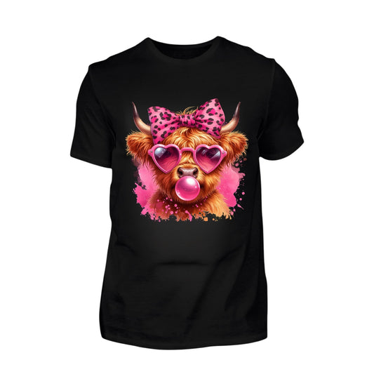 T-Shirt - Party-Shirt - T-Shirt „Bubble Cow“  - Malle 2025, lustiges Party Shirt, Mallorca Tour