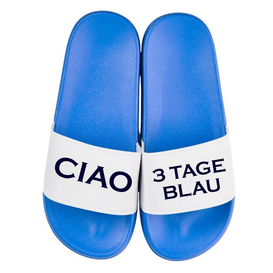 Ciao 3 Tage Blau Badelatschen