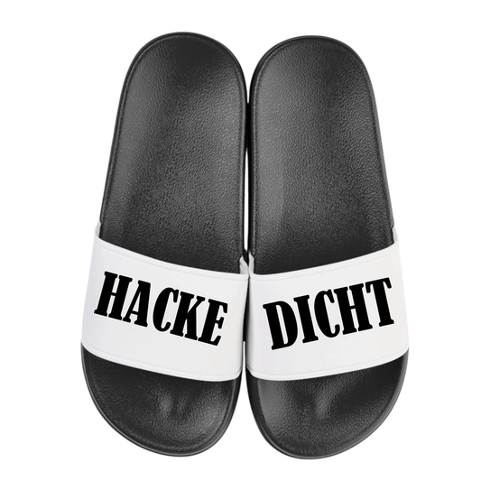 Hacke Dicht Badelatschen